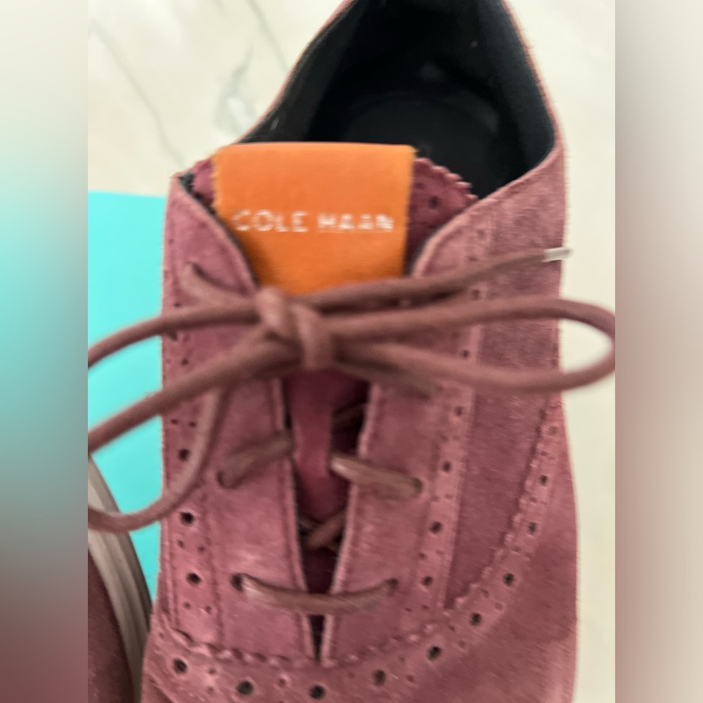 Cole Haan Zero Ground wingtip Oxford Shoes sz 7.5 - Picture 13 of 16